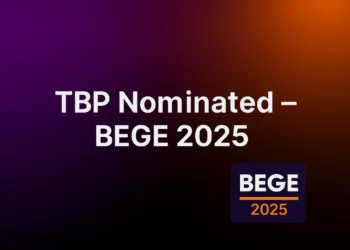 TBP Studio Shortlisted for Rising Star of the Year at BEGE Awards 2025